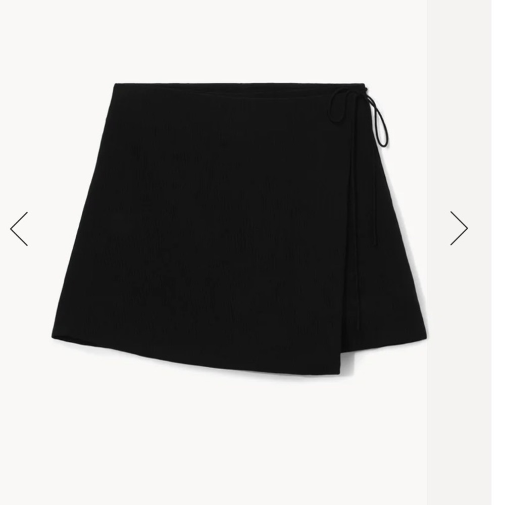 STAUD Kieran Skirt Black